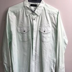 Buckle Black Button Up